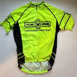 Canari Bright Lime Cycling Jersey